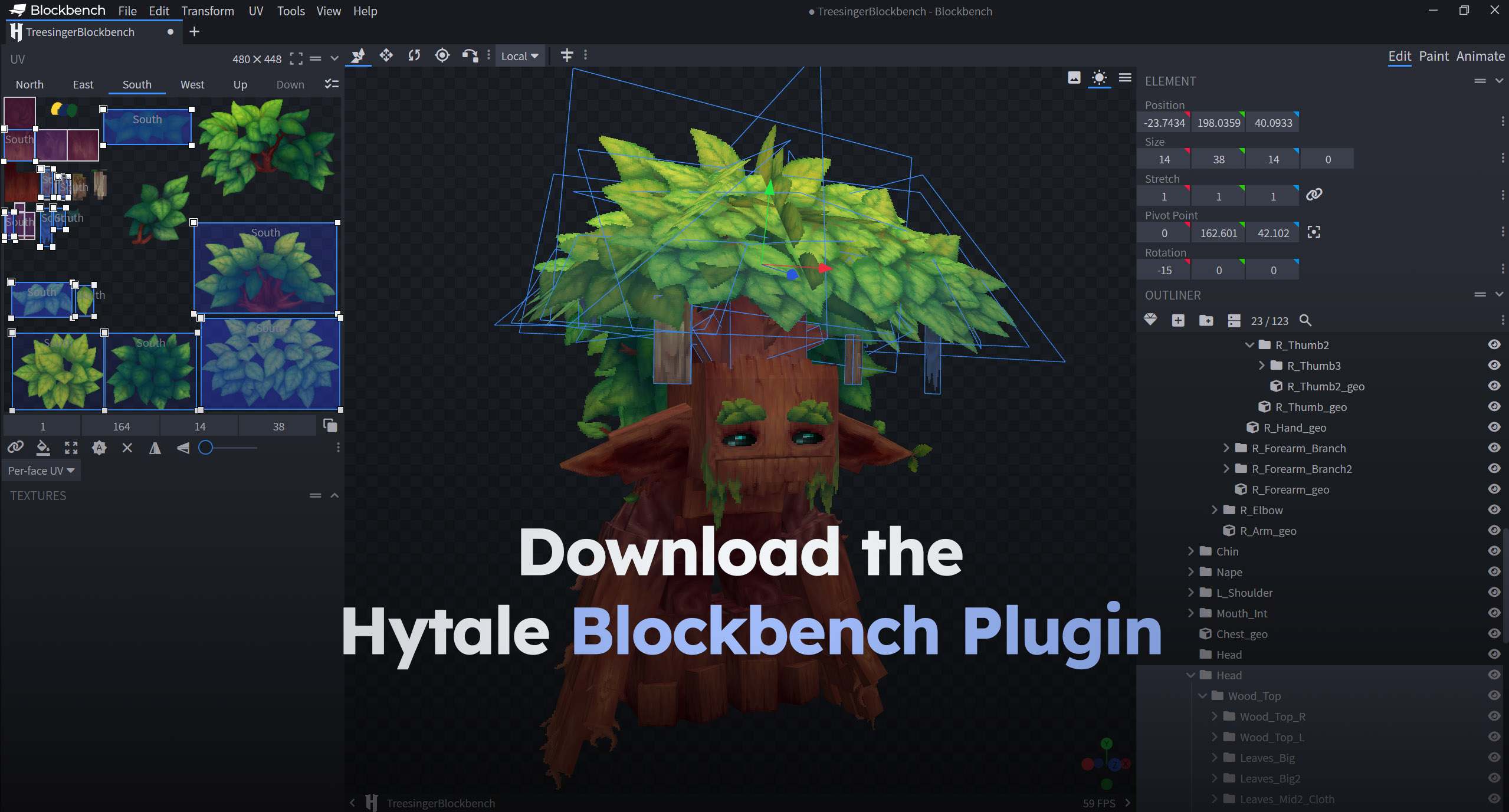 Plugin Hytale do Blockbench